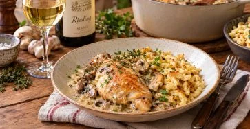 Poulet au Riesling et Spätzle Dorées : La Recette Traditionnelle Alsacienne Simplifiée