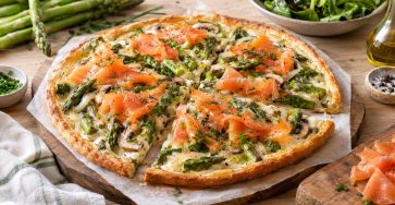 Tarte Croustillante Asperges Vertes et Saumon Fumé : La Recette Rapide et Chic