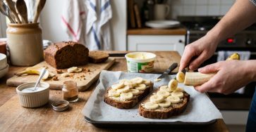 Tartine de Pain d’Épices Rôti à la Banane : La Recette Dessert Express en 15 Min