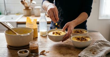 Polenta Sucrée Cannelle & Raisins : Le Dessert Minute pour Écouler vos Placards